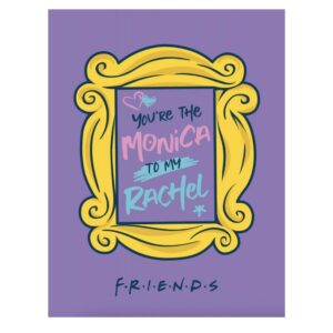 "You're the Monica to my Rachel" Fleece-filt Friends