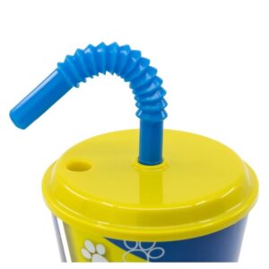 Mugg med Sugrör 430ml Paw Patrol
