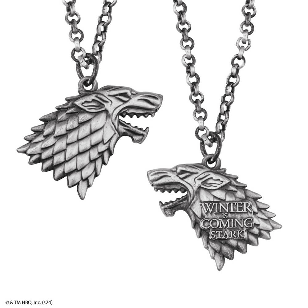 Julgranskula med House Stark-halsband - Game of Thrones 6 Julgranskula med House Stark-halsband - Game of Thrones