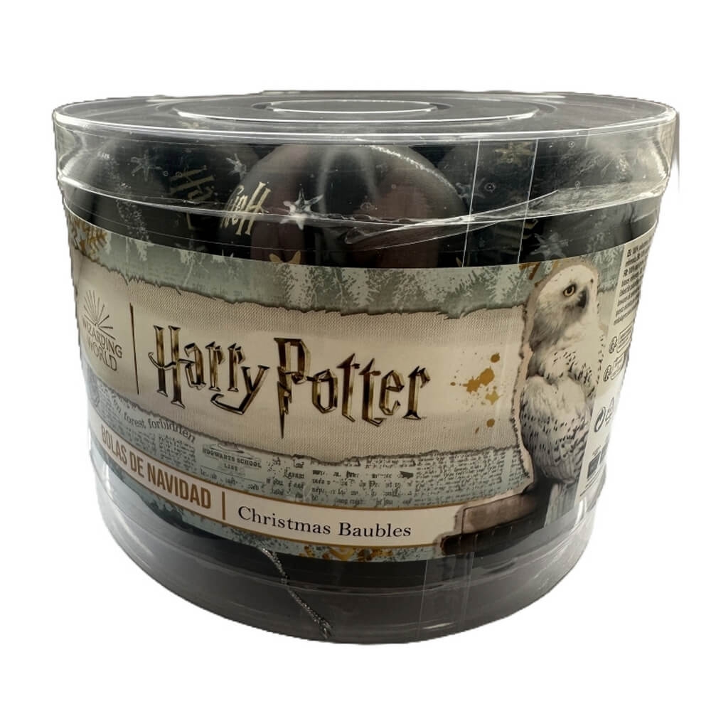 10-pack Julgranskulor Svart (6cm) Harry Potter 2 10-pack Julgranskulor Svart (6cm) Harry Potter