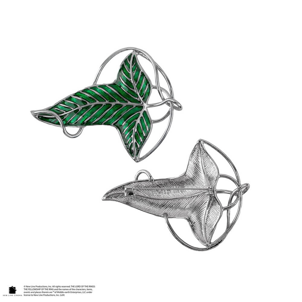 Julgranskula med Leaf of Lorien-brosch - Sagan om Ringen 5 Julgranskula med Leaf of Lorien-brosch - Lord of the Rings