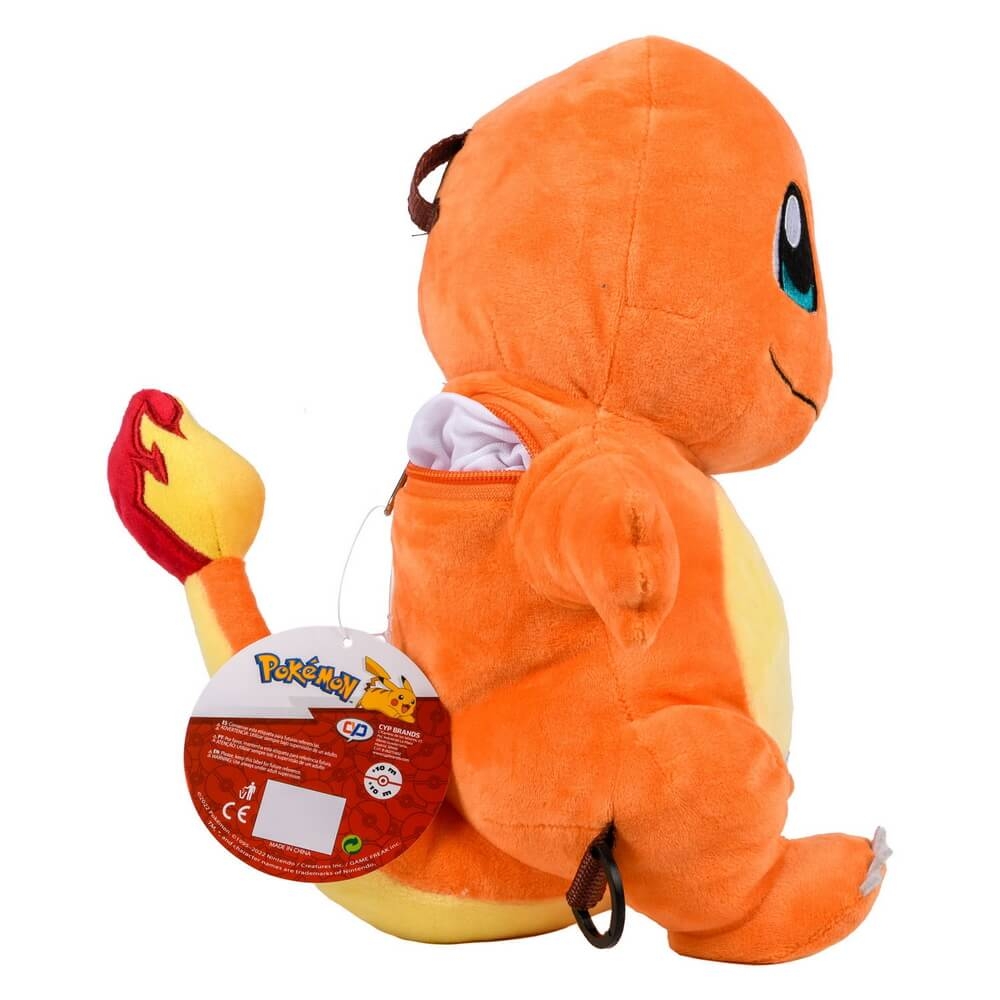 Charmander Ryggsäck & Gosedjur - Pokemon 4 Charmander Ryggsäck & Gosedjur - Pokemon