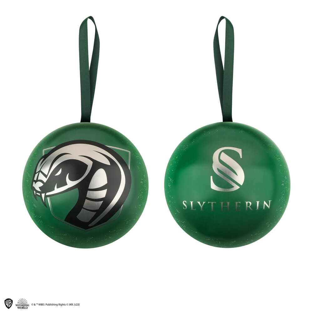 Slytherin Julgranskula med Strumpor - Harry Potter 6 Slytherin Julgranskula med Strumpor - Harry Potter