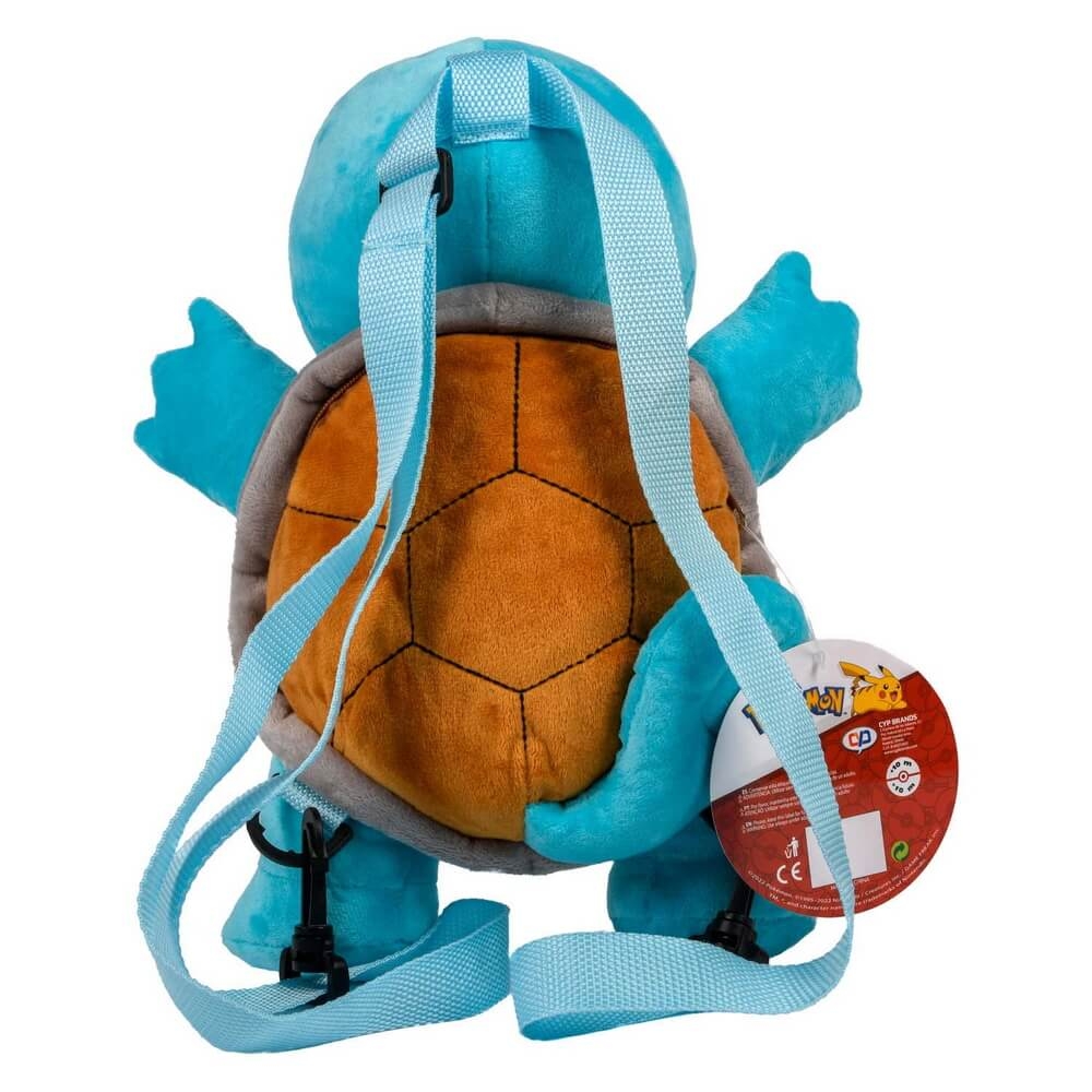 Squirtle Ryggsäck & Gosedjur - Pokemon 3 Squirtle Ryggsäck & Gosedjur - Pokemon