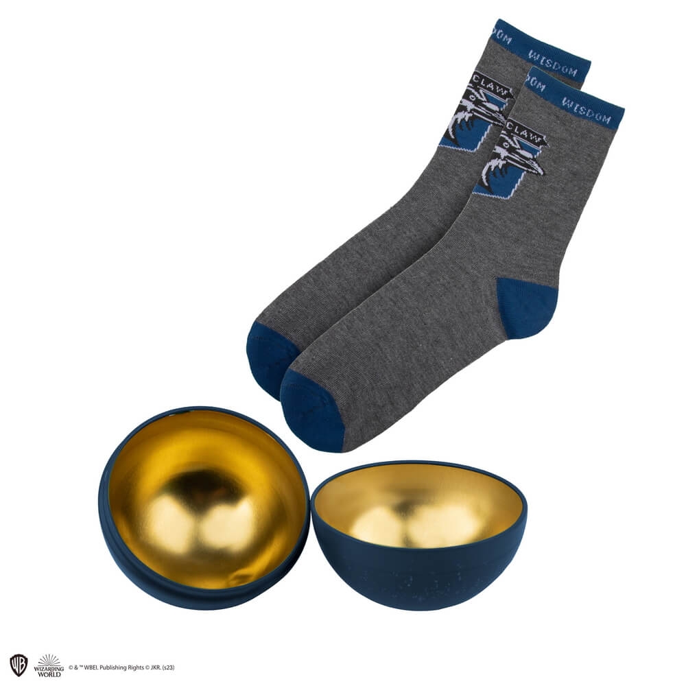 Ravenclaw Julgranskula med Strumpor - Harry Potter 4 Ravenclaw Julgranskula med Strumpor - Harry Potter