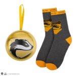 Hufflepuff Julgranskula med Strumpor - Harry Potter 7 Hufflepuff Julgranskula med Strumpor - Harry Potter