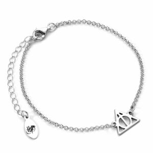 Deathly Hallows Armband i Silver - Harry Potter