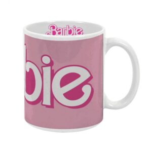 Barbie Logo Vit Mugg (350ml)