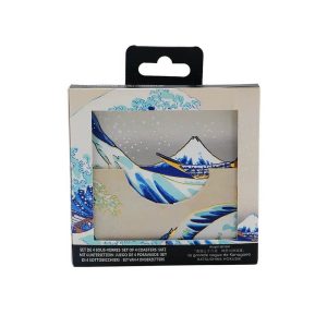 Underlägg Set (4st) - The Great Wave off Kanagawa