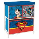 Förvaringshylla med 3 Lådor Superman 2 Förvaringshylla med 3 Lådor Superman