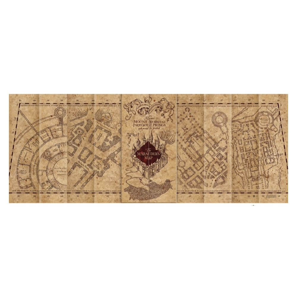 Marauder's Map Pussel 1000 Bitar Harry Potter - Fyndvara 1 Marauder's Map Pussel 1000 Bitar Harry Potter - Fyndvara