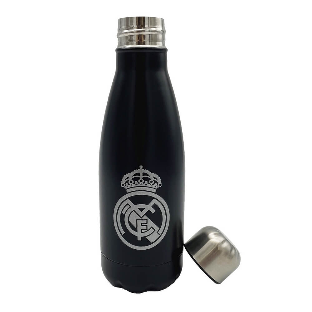 Real Madrid Flaska Rostfritt Stål (550ml) Svart 5 Real Madrid Flaska Rostfritt Stål (550ml) Svart
