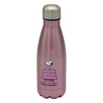 Snoopy Flaska Rostfritt Stål (550ml) Rosa - Snobben 5 Snoopy Flaska Rostfritt Stål (550ml) Rosa - Snobben