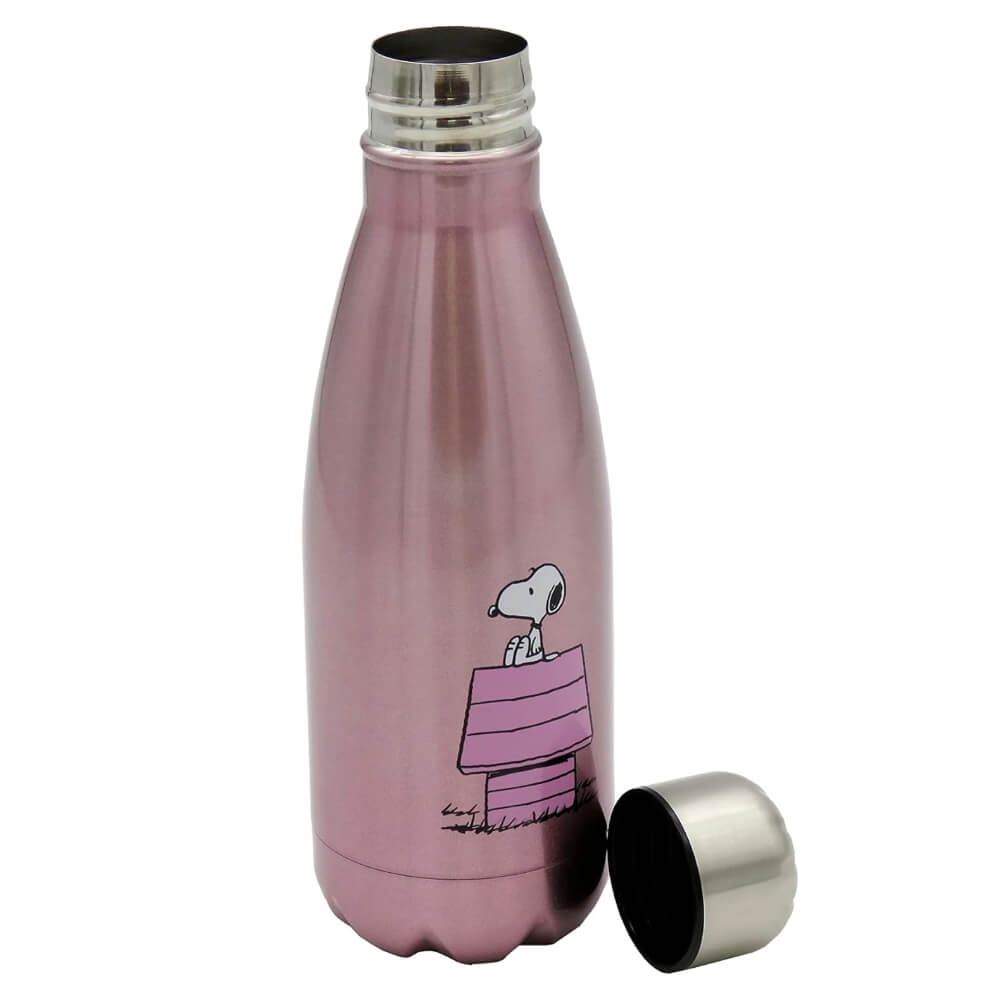 Snoopy Flaska Rostfritt Stål (550ml) Rosa - Snobben 3 Snoopy Flaska Rostfritt Stål (550ml) Rosa - Snobben
