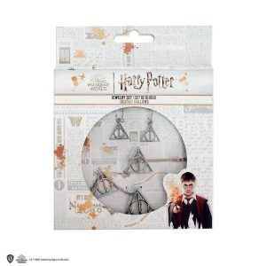 Deathly Hallows Smyckes-set (4st) - Harry Potter