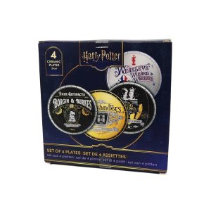 "Diagon Alley" Tallrikar (4st) Harry Potter