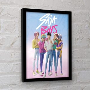 Saja Boys Tavla (40x30cm) KPop Demon Hunters