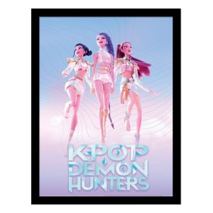 HUNTR/X Tavla (30x40cm) KPop Demon Hunters