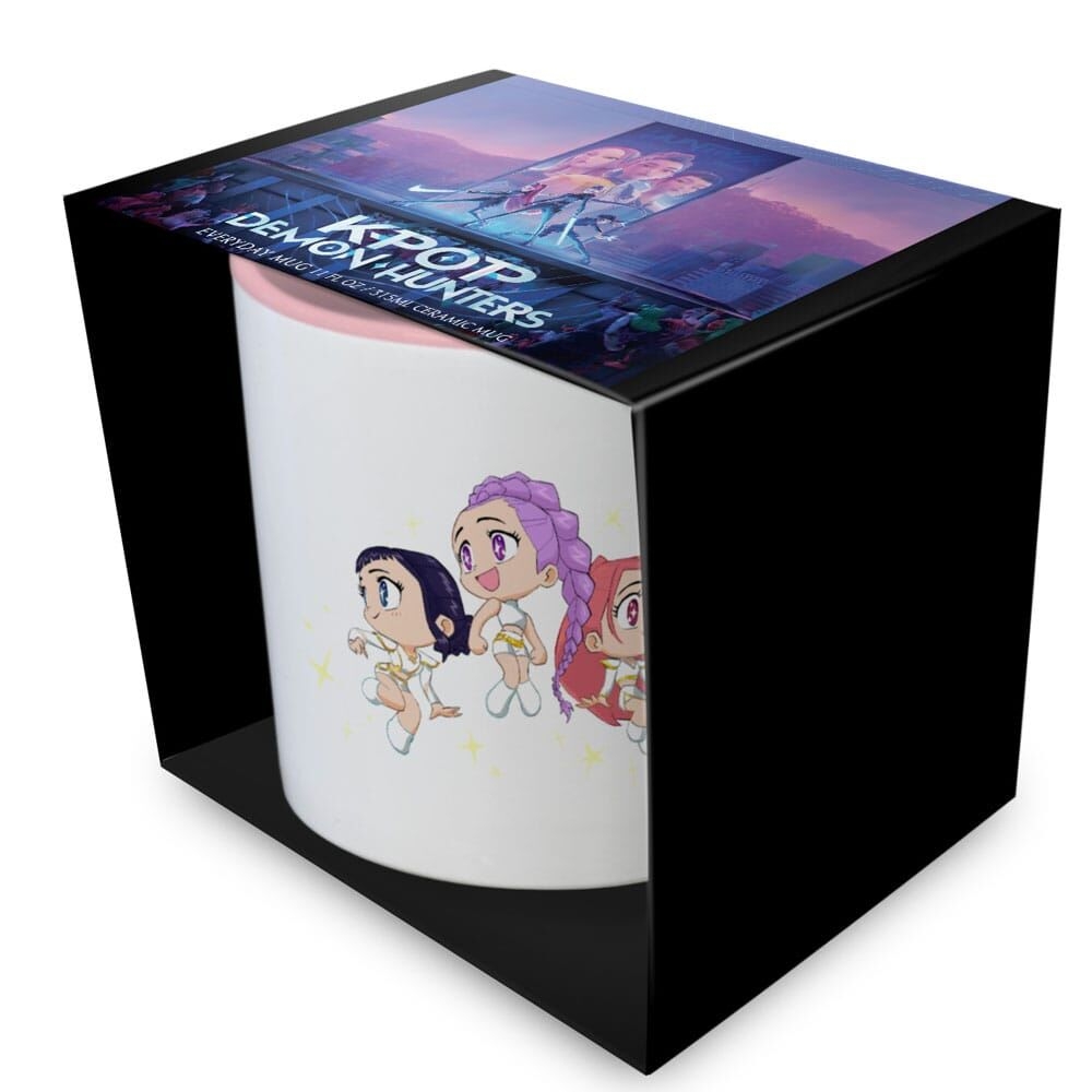 HUNTR/X Chibi Mugg (325ml) KPop Demon Hunters 4 HUNTR/X Chibi Mugg (325ml) KPop Demon Hunters
