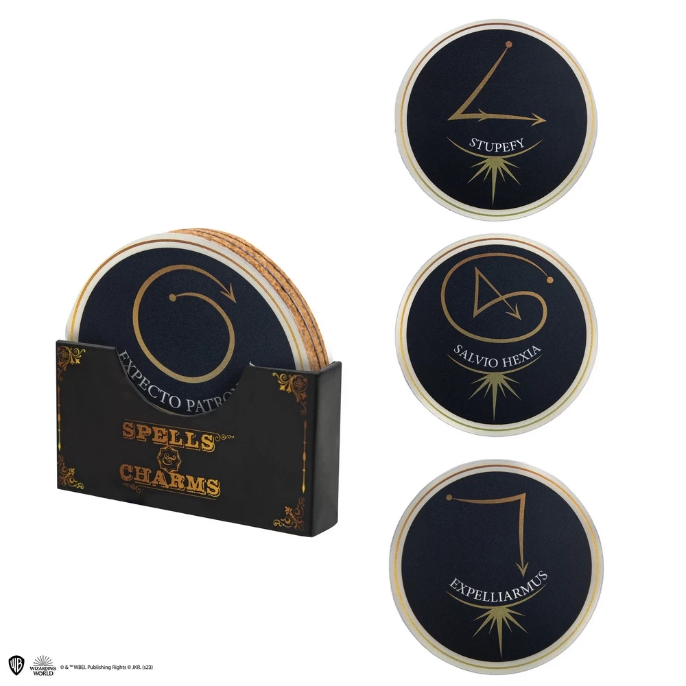 Trollformler Underlägg Set (4st) - Harry Potter 1 Trollformler Underlägg Set (4st) - Harry Potter
