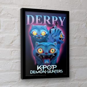 Derpy Tavla (30x40cm) KPop Demon Hunters