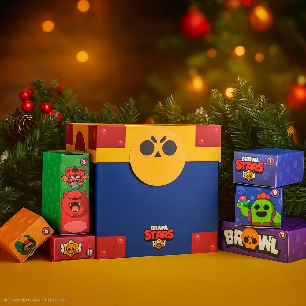 Brawl Stars Adventskalender Deluxe 2 Brawl Stars Adventskalender Deluxe