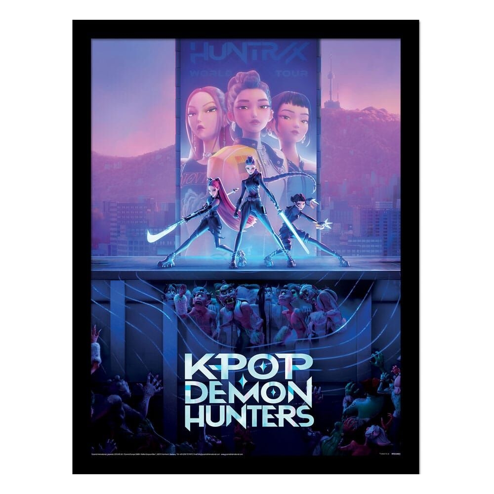HUNTR/X Tavla (30x40cm) KPop Demon Hunters 1 HUNTR/X Tavla (30x40cm) KPop Demon Hunters