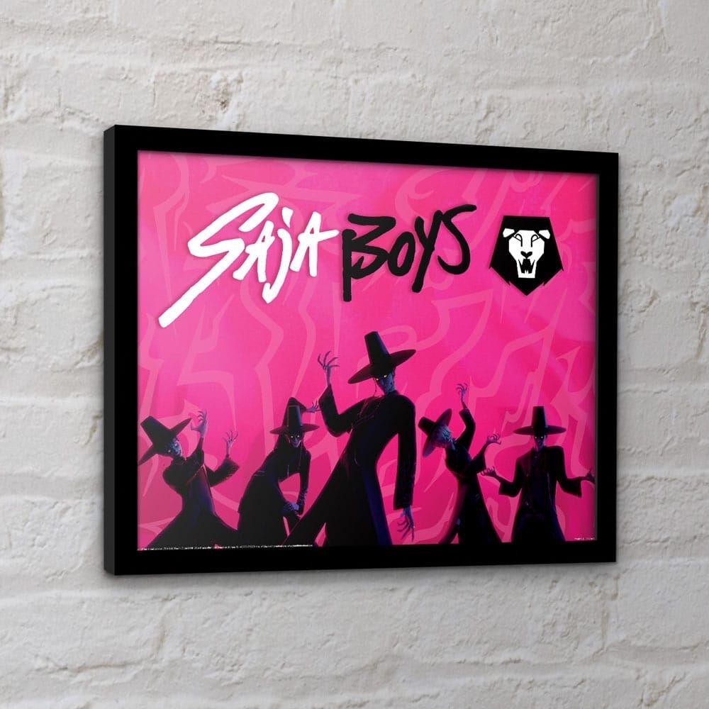 Saja Boys Tavla (40x30cm) KPop Demon Hunters 2 Saja Boys Tavla (40x30cm) KPop Demon Hunters