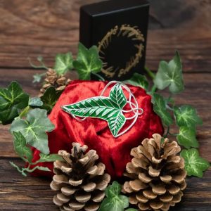Leaf of Lorien Brosch Replika - Sagan om Ringen