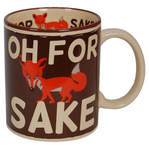 Merchbutiken 43 Mugg - "Oh for Fox Sake"