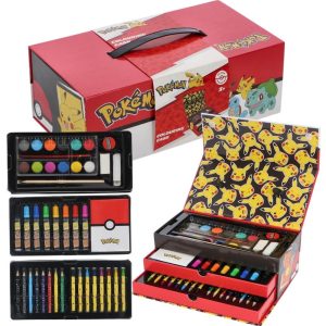 Rit- och Målarset (43 delar) - Pokemon