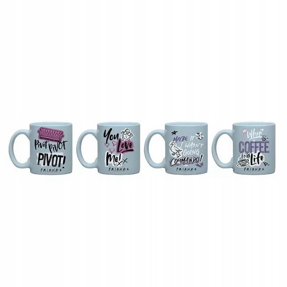 Espresso-muggar (4st) Friends 1 Espresso-muggar (4st) Friends