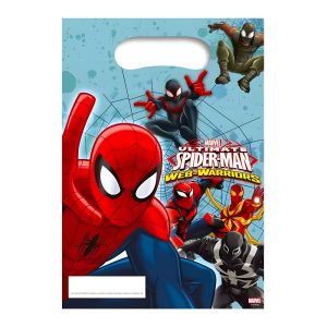 Spiderman Presentpåse (6st) Marvel